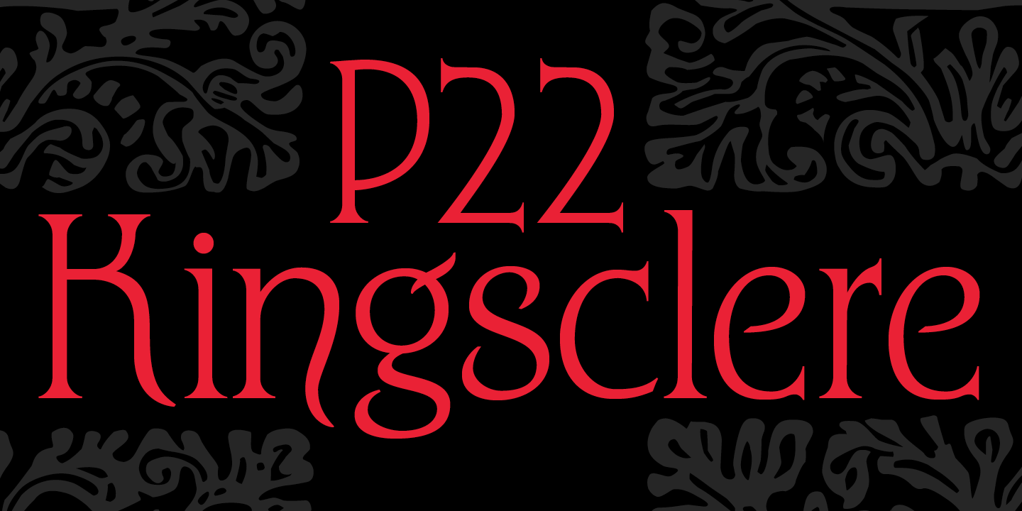 P22 Kingsclere Font